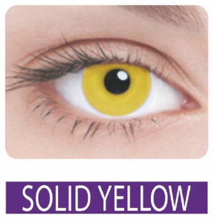 Adria Crazy Solid Yellow (1 линза)